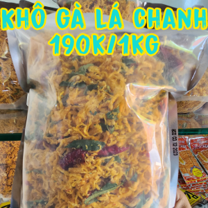 Khô Gà Lá Chanh Cay - Bịch 1kg